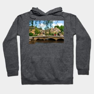 Bourton on the Water Cotswolds Gloucestershire England Hoodie